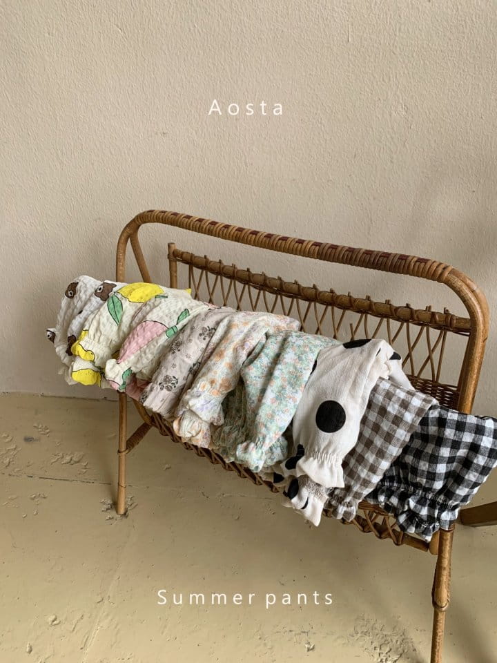 AOSTA - Korean Children Fashion - #Kfashion4kids - Bong Bong Pants - 3