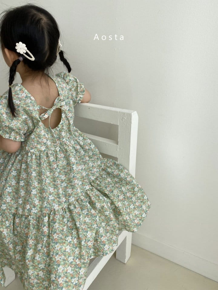 AOSTA - Korean Children Fashion - #Kfashion4kids - Garden Lunch One-piece - 10