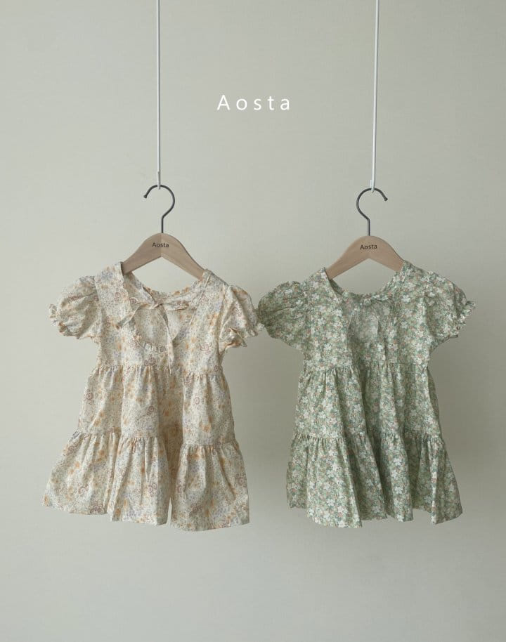 AOSTA - Korean Children Fashion - #Kfashion4kids - Garden Lunch One-piece - 11