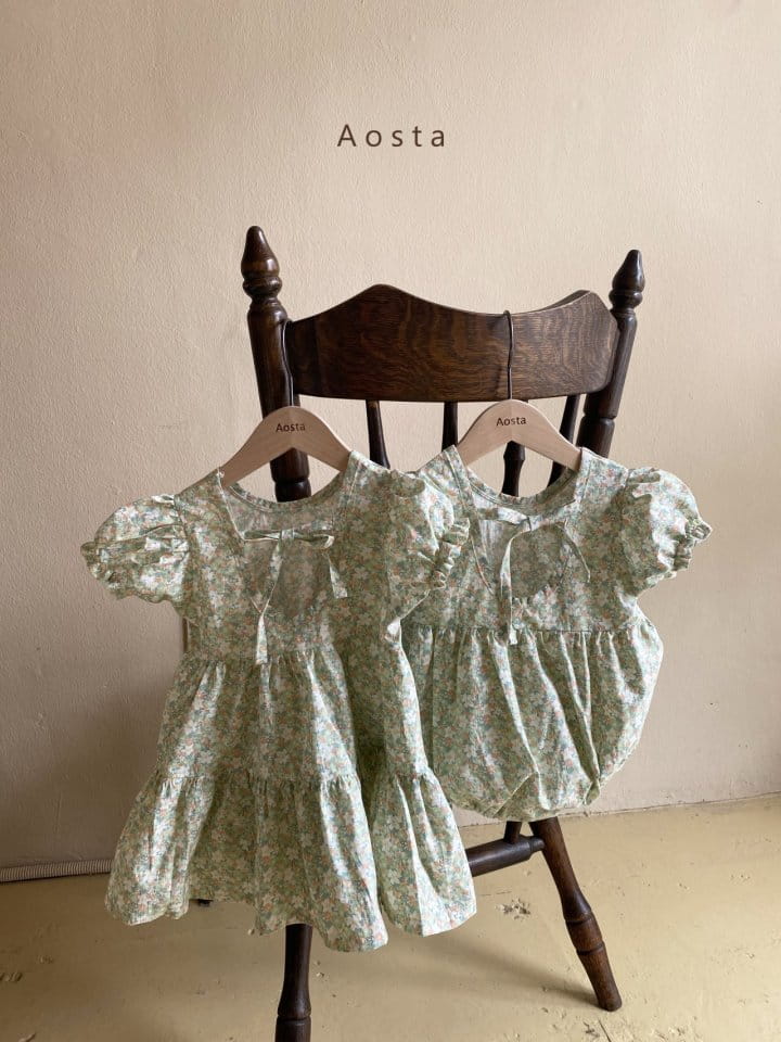 AOSTA - Korean Children Fashion - #Kfashion4kids - Garden Lunch One-piece - 8
