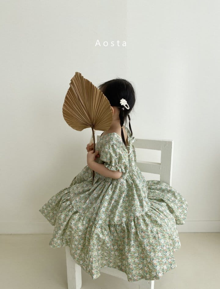 AOSTA - Korean Children Fashion - #Kfashion4kids - Garden Lunch One-piece - 9