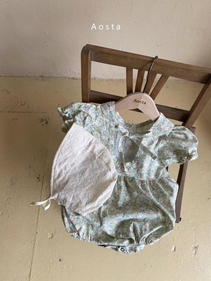 AOSTA - Korean Children Fashion - #Kfashion4kids - Garden Lunch Bodysuit - 8