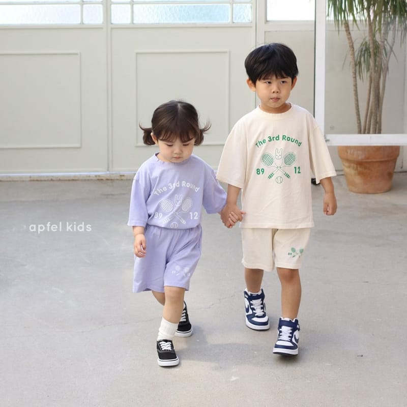 APFEL - Korean Children Fashion - #Kfashion4kids - Tennis Top Bottom Set