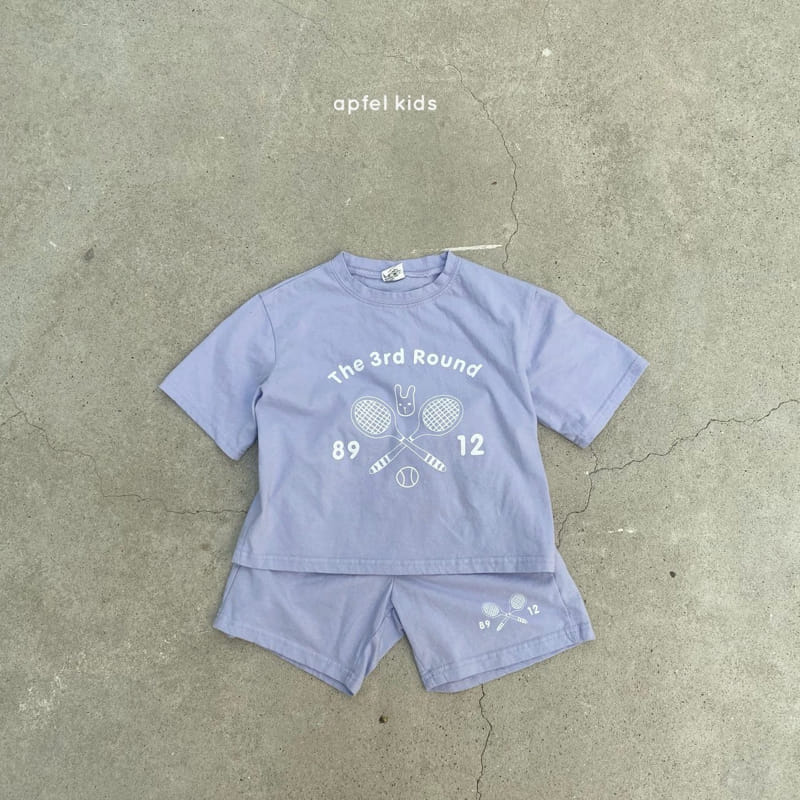 APFEL - Korean Children Fashion - #Kfashion4kids - Tennis Top Bottom Set - 10