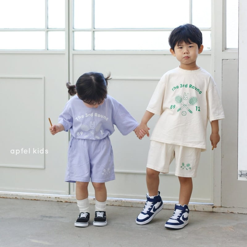 APFEL - Korean Children Fashion - #Kfashion4kids - Tennis Top Bottom Set - 5
