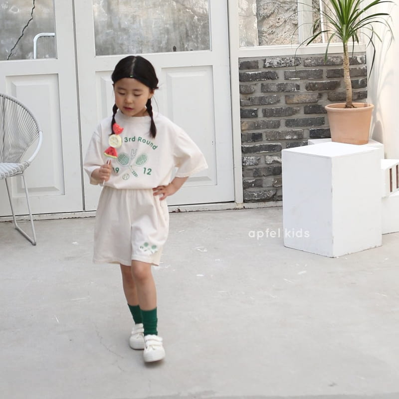 APFEL - Korean Children Fashion - #Kfashion4kids - Tennis Top Bottom Set - 6