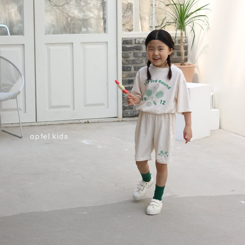APFEL - Korean Children Fashion - #Kfashion4kids - Tennis Top Bottom Set - 8