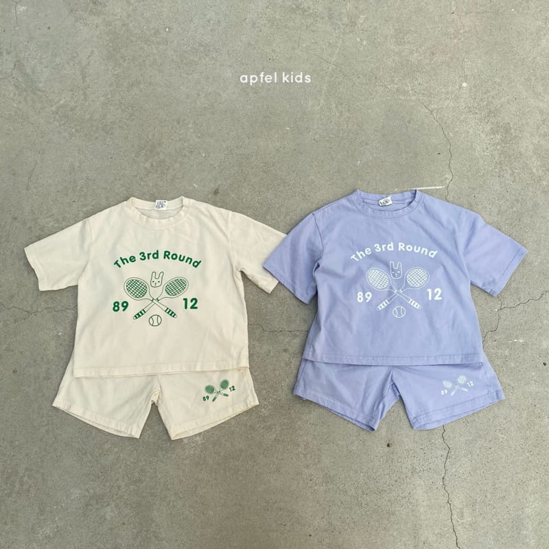 APFEL - Korean Children Fashion - #Kfashion4kids - Tennis Top Bottom Set - 9
