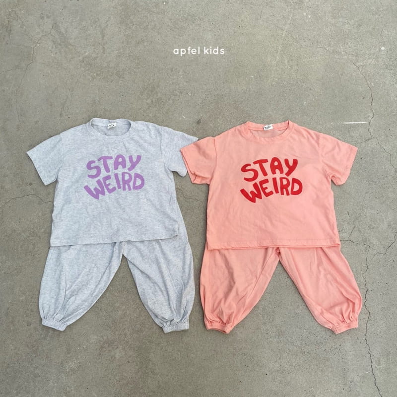 APFEL - Korean Children Fashion - #Kfashion4kids - Stay Top Bottom Set - 11