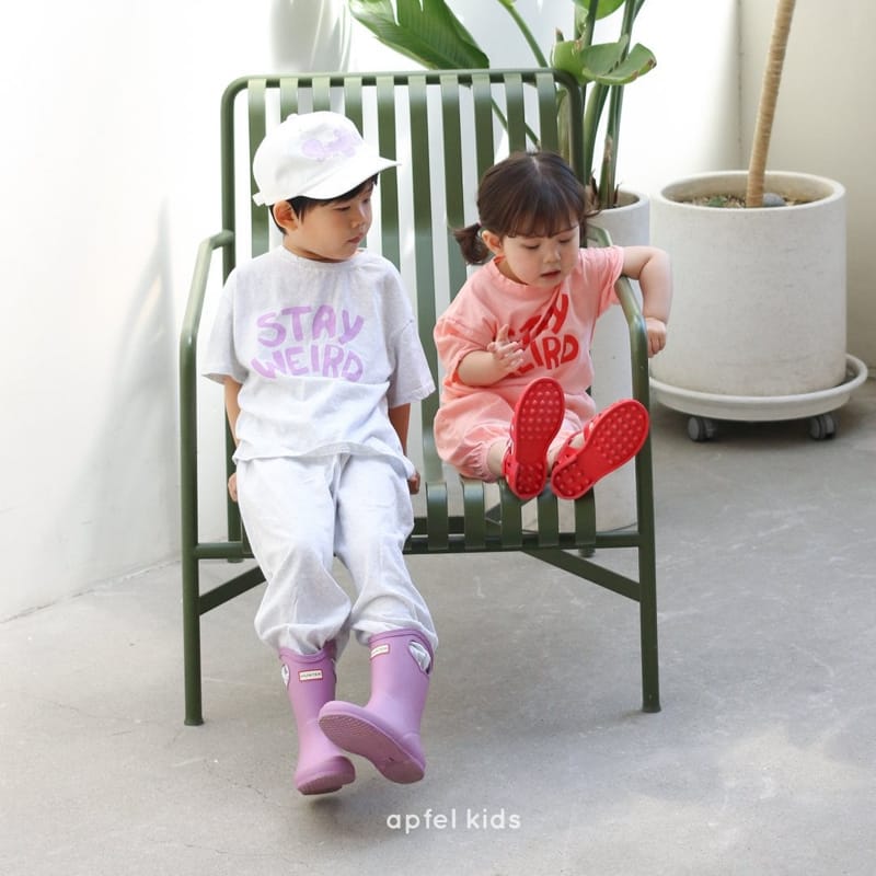 APFEL - Korean Children Fashion - #Kfashion4kids - Stay Top Bottom Set - 2