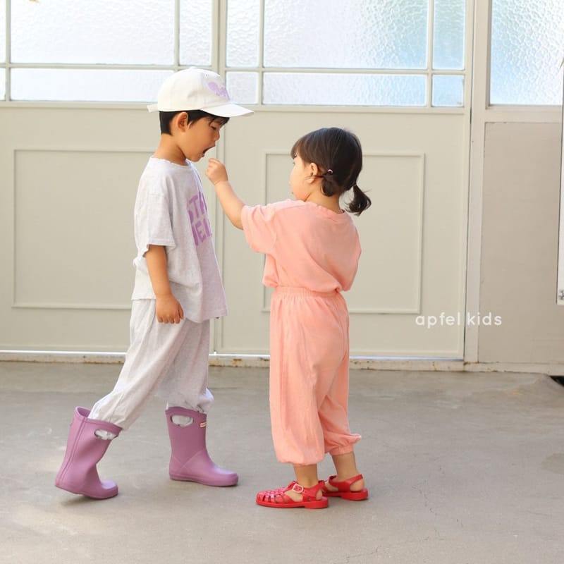APFEL - Korean Children Fashion - #Kfashion4kids - Stay Top Bottom Set - 4