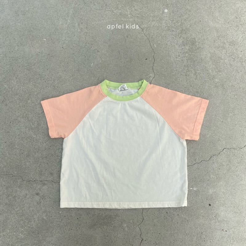 APFEL - Korean Children Fashion - #Kfashion4kids - Combi Raglan Tee - 12