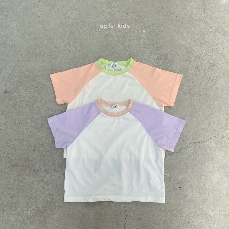 APFEL - Korean Children Fashion - #Kfashion4kids - Combi Raglan Tee - 2