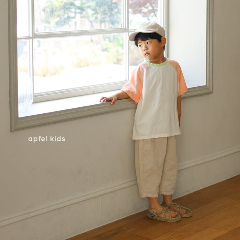 APFEL - Korean Children Fashion - #Kfashion4kids - Combi Raglan Tee - 6