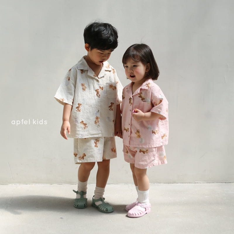 APFEL - Korean Children Fashion - #Kfashion4kids - Bubble Bear Shirt - 7