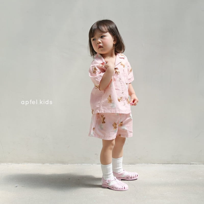 APFEL - Korean Children Fashion - #Kfashion4kids - Bubble Bear Shorts