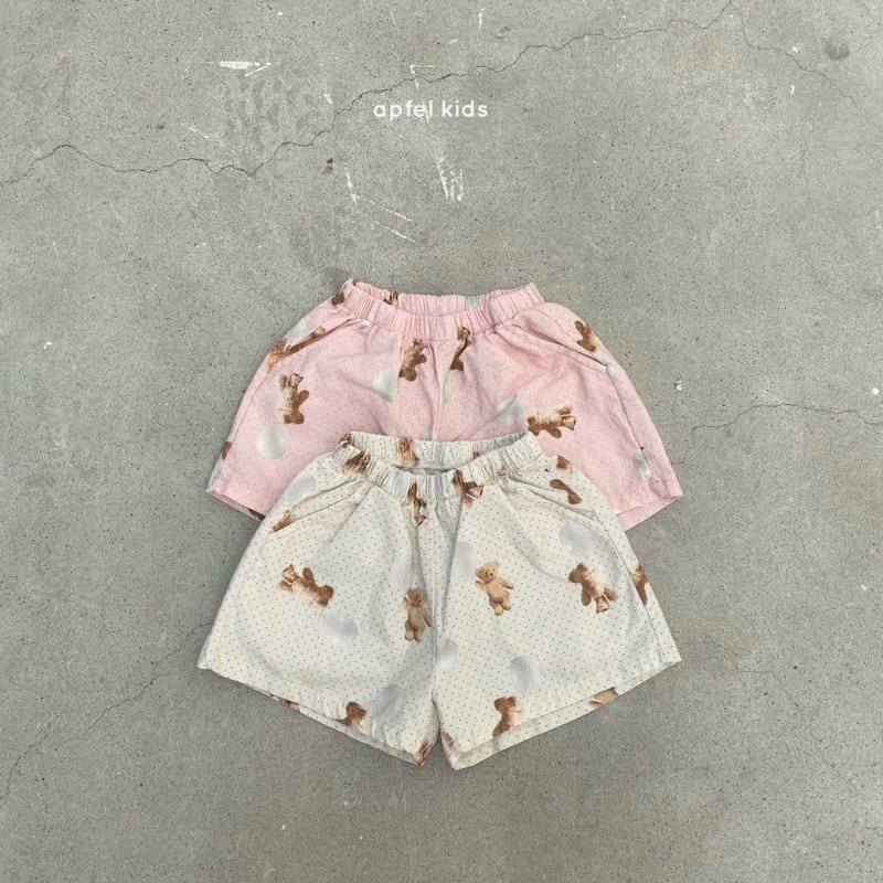 APFEL - Korean Children Fashion - #Kfashion4kids - Bubble Bear Shorts - 10