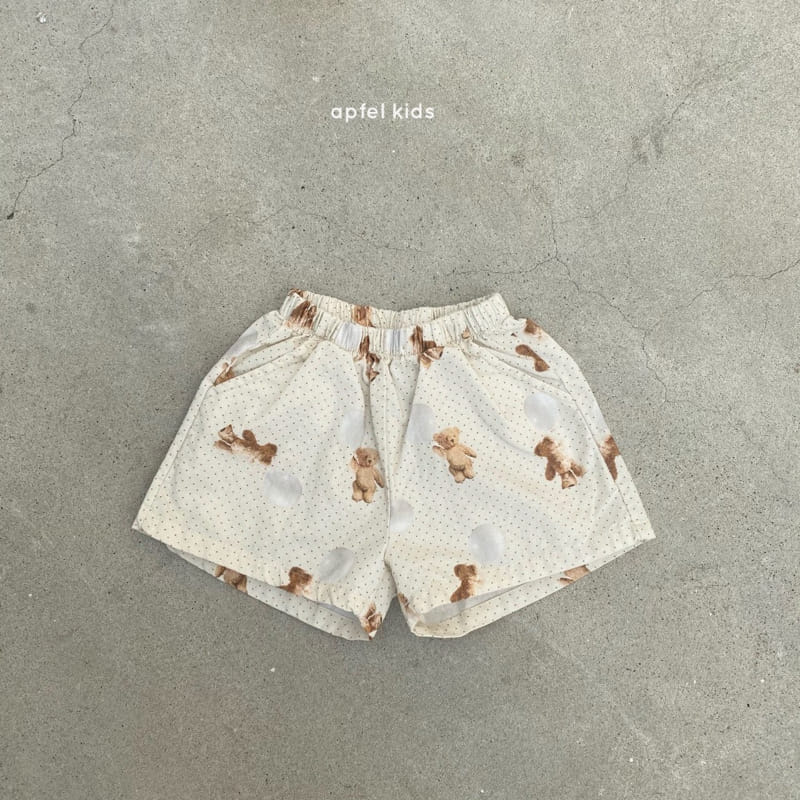 APFEL - Korean Children Fashion - #Kfashion4kids - Bubble Bear Shorts - 11