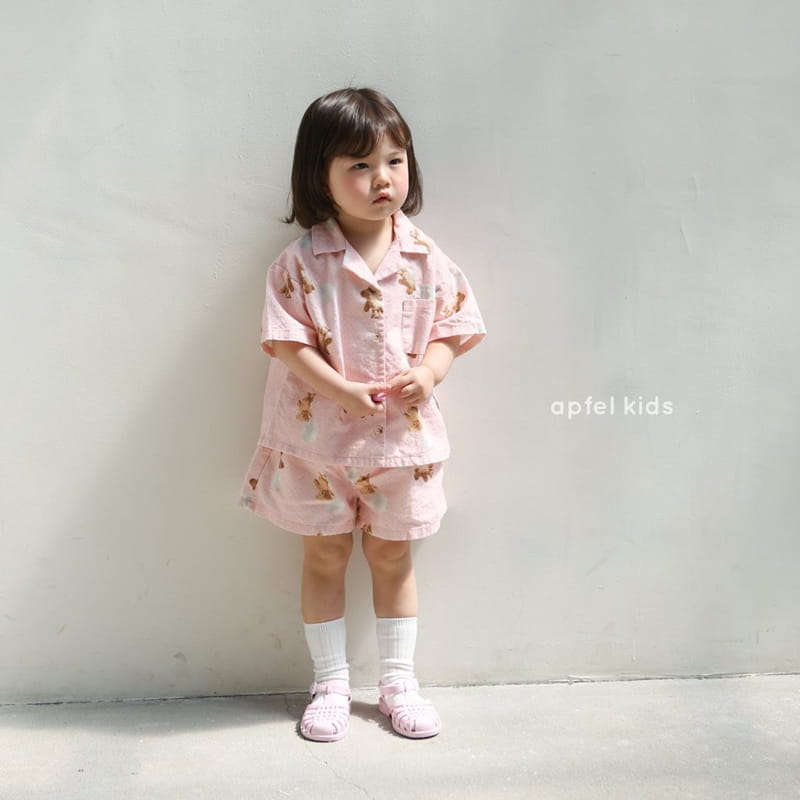 APFEL - Korean Children Fashion - #Kfashion4kids - Bubble Bear Shorts - 7
