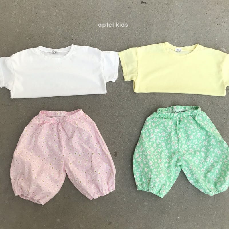APFEL - Korean Children Fashion - #Kfashion4kids - Flower Pants - 10