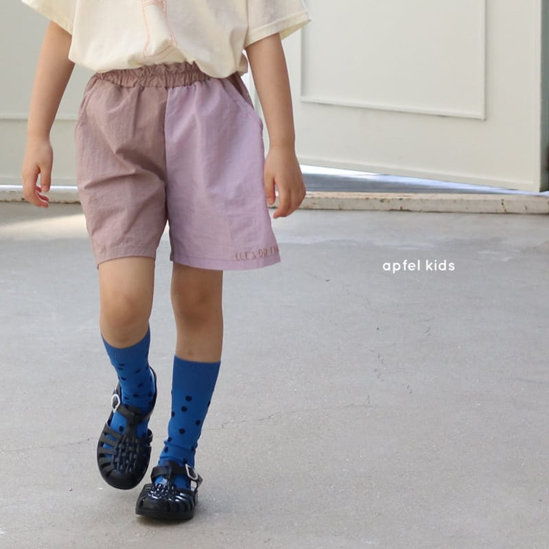 APFEL - Korean Children Fashion - #Kfashion4kids - Water Let's Shorts - 2