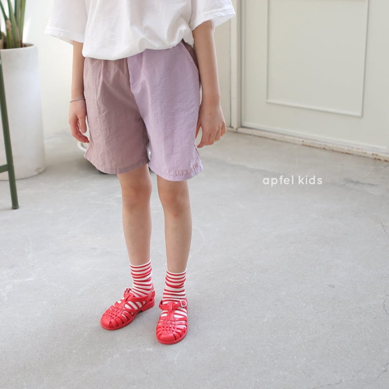 APFEL - Korean Children Fashion - #Kfashion4kids - Water Let's Shorts - 5