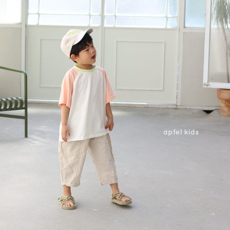 APFEL - Korean Children Fashion - #Kfashion4kids - Plain Slit Pants