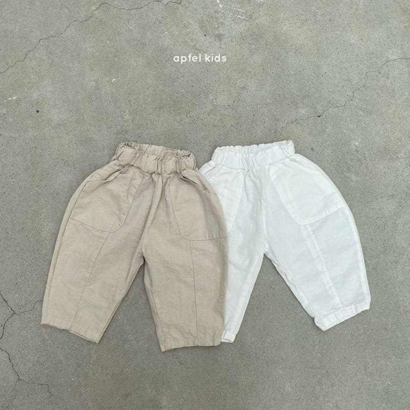 APFEL - Korean Children Fashion - #Kfashion4kids - Plain Slit Pants - 11