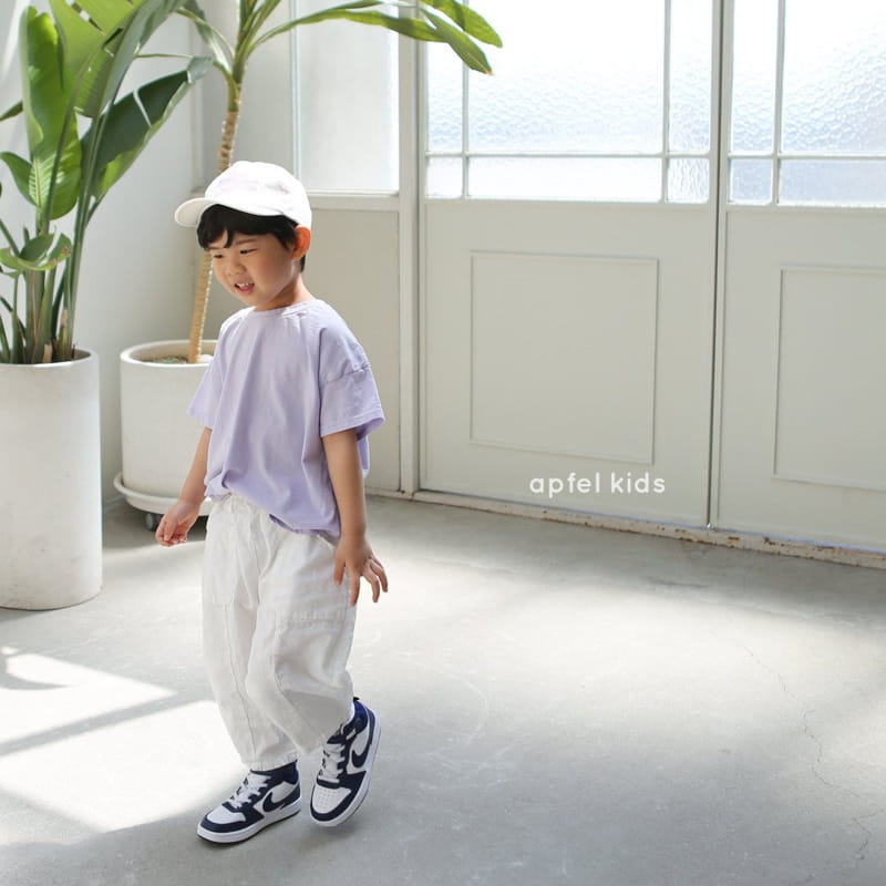 APFEL - Korean Children Fashion - #Kfashion4kids - Plain Slit Pants - 8
