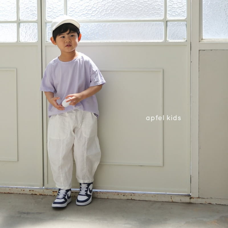 APFEL - Korean Children Fashion - #Kfashion4kids - Plain Slit Pants - 9