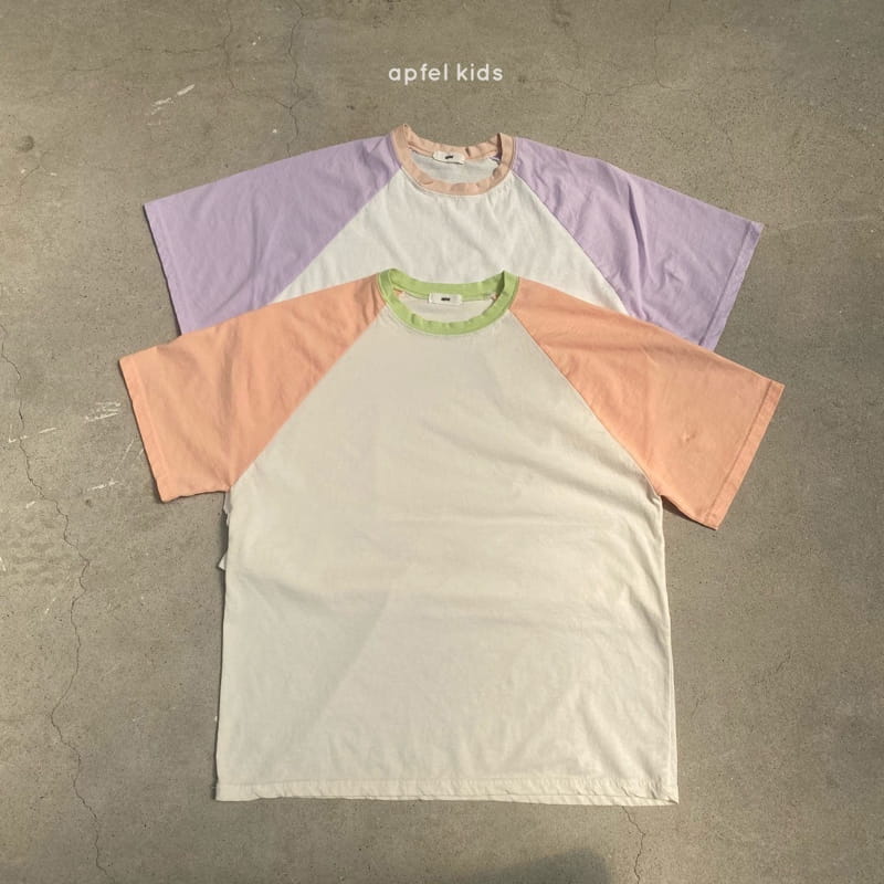 APFEL - Korean Children Fashion - #Kfashion4kids - Mom Combi Raglan Tee - 2