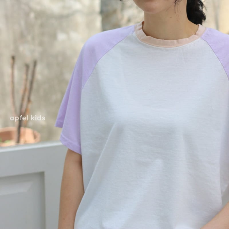 APFEL - Korean Children Fashion - #Kfashion4kids - Mom Combi Raglan Tee - 9