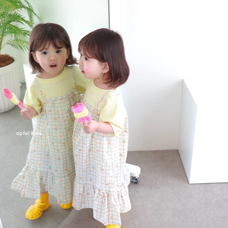 APFEL - Korean Children Fashion - #Kfashion4kids - Fresh String One-piece - 3