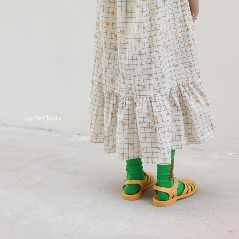 APFEL - Korean Children Fashion - #Kfashion4kids - Fresh String One-piece - 5
