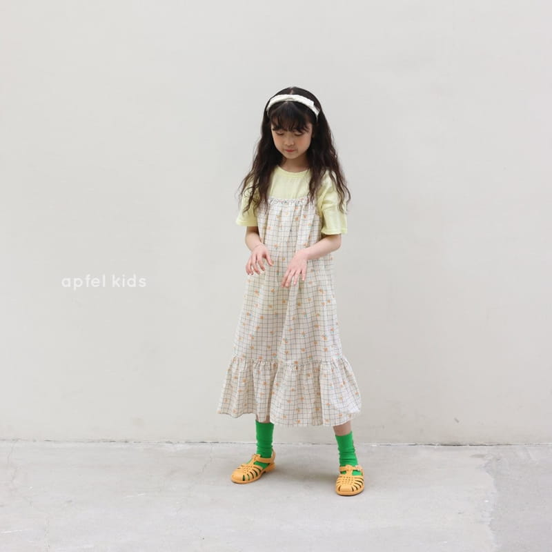APFEL - Korean Children Fashion - #Kfashion4kids - Fresh String One-piece - 6