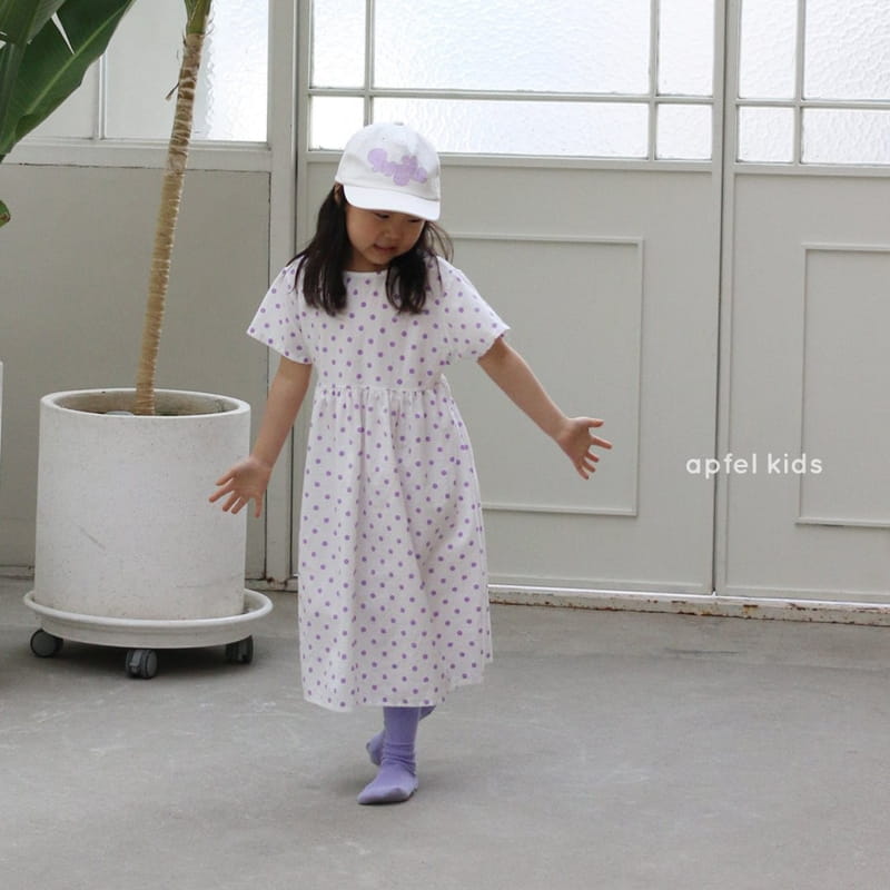 APFEL - Korean Children Fashion - #Kfashion4kids - Dots One-piece - 7