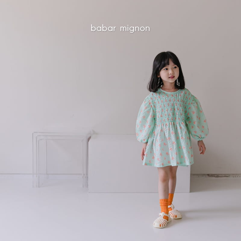 BABAR MIGNON - Korean Children Fashion - #Kfashion4kids - Flower Mini One-piece - 10