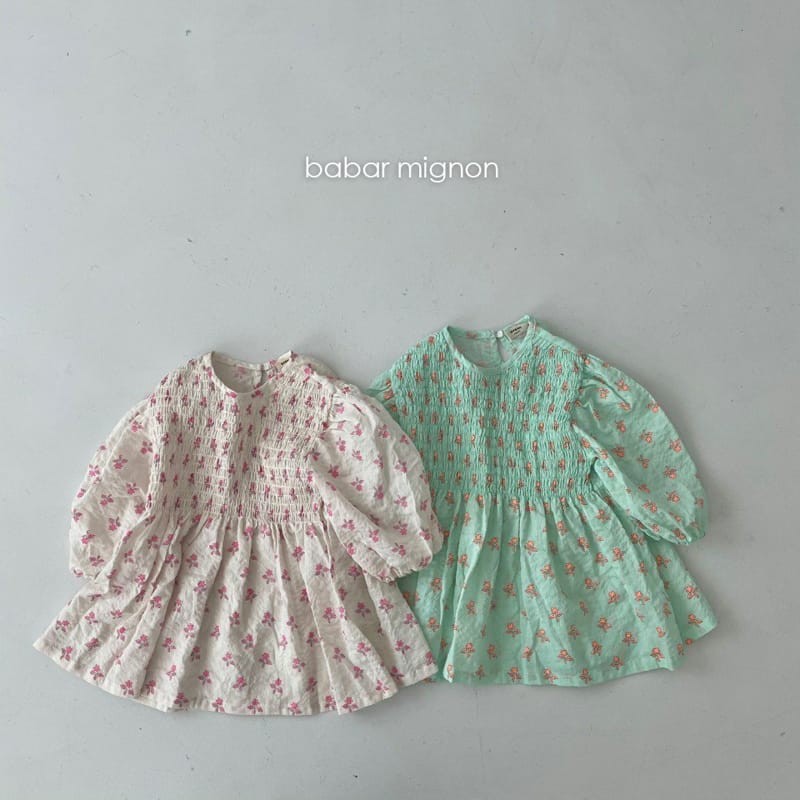 BABAR MIGNON - Korean Children Fashion - #Kfashion4kids - Flower Mini One-piece - 2