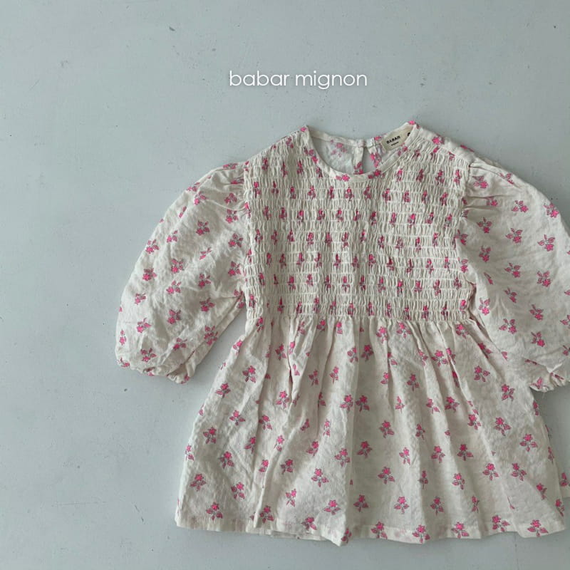 BABAR MIGNON - Korean Children Fashion - #Kfashion4kids - Flower Mini One-piece - 3