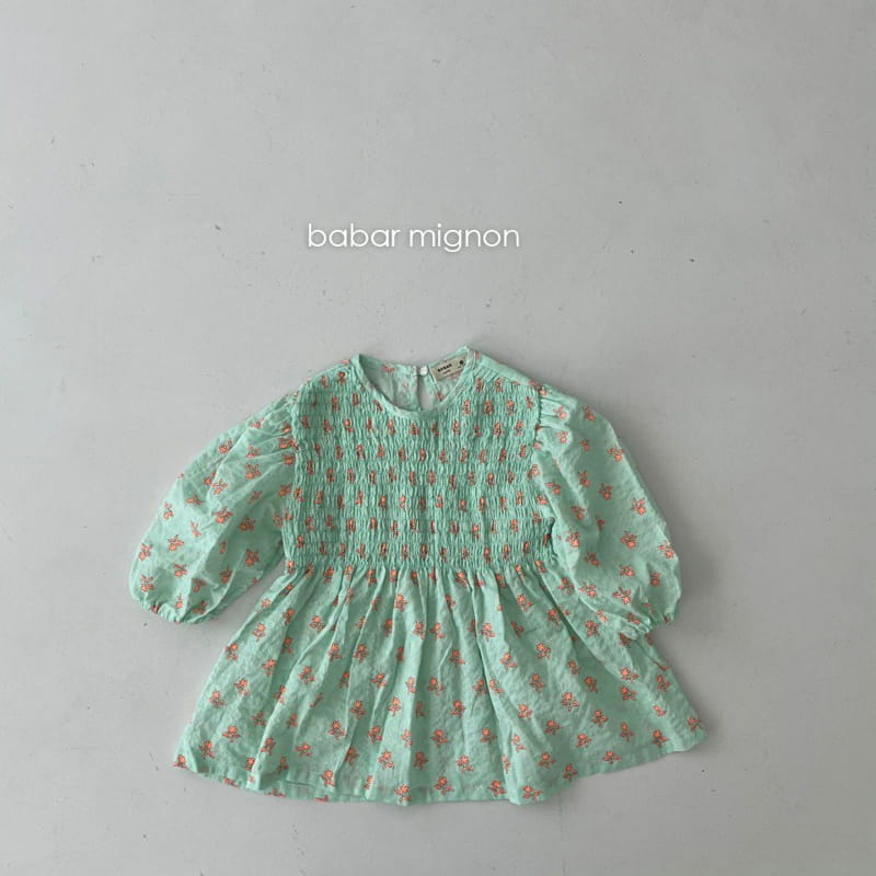 BABAR MIGNON - Korean Children Fashion - #Kfashion4kids - Flower Mini One-piece - 4