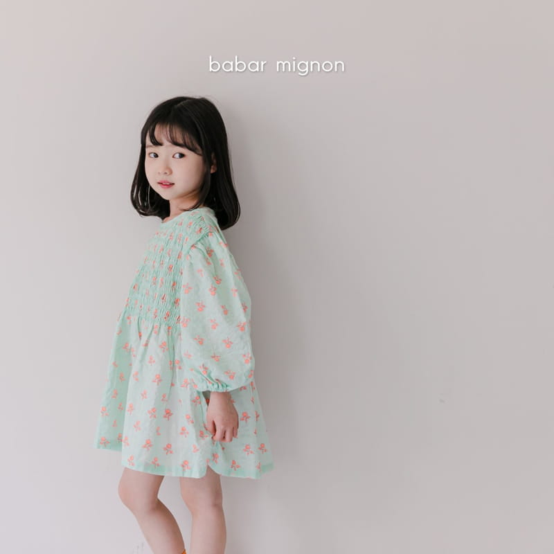 BABAR MIGNON - Korean Children Fashion - #Kfashion4kids - Flower Mini One-piece - 8