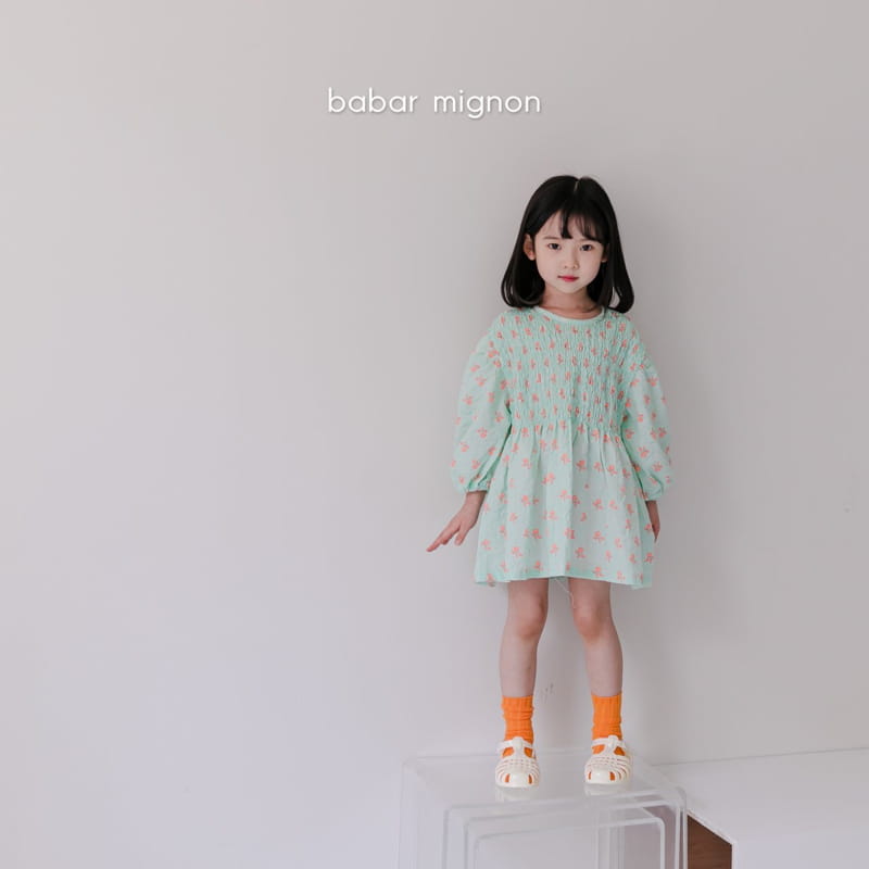 BABAR MIGNON - Korean Children Fashion - #Kfashion4kids - Flower Mini One-piece - 9