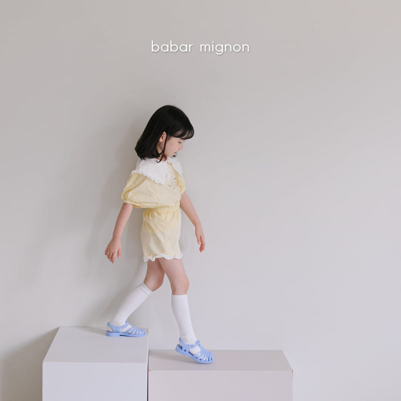 BABAR MIGNON - Korean Children Fashion - #Kfashion4kids - Ppippi Top Bottom Set - 10