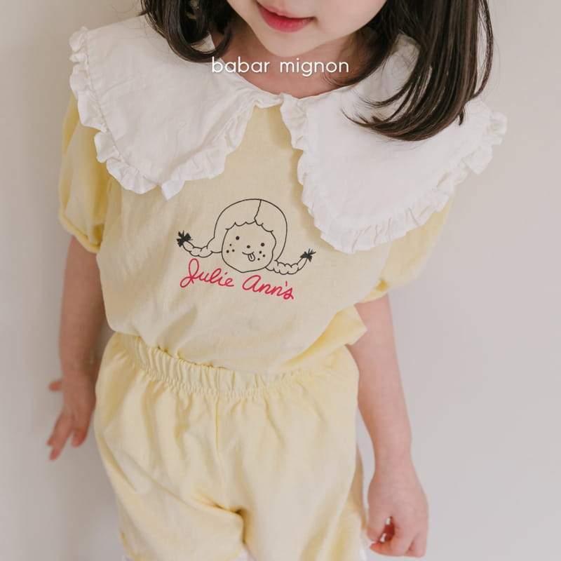 BABAR MIGNON - Korean Children Fashion - #Kfashion4kids - Ppippi Top Bottom Set - 12