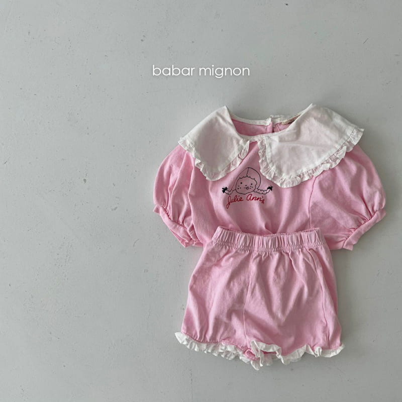 BABAR MIGNON - Korean Children Fashion - #Kfashion4kids - Ppippi Top Bottom Set - 5