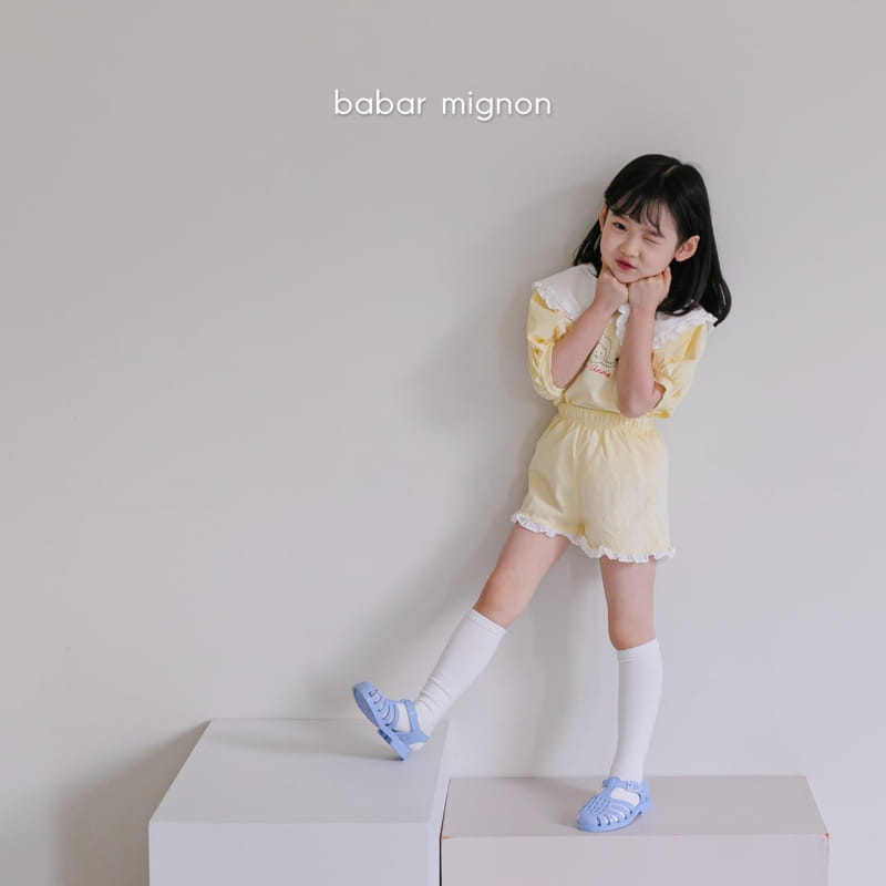 BABAR MIGNON - Korean Children Fashion - #Kfashion4kids - Ppippi Top Bottom Set - 6