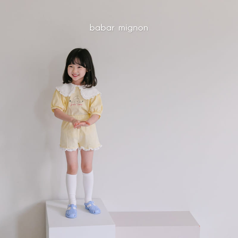 BABAR MIGNON - Korean Children Fashion - #Kfashion4kids - Ppippi Top Bottom Set - 8
