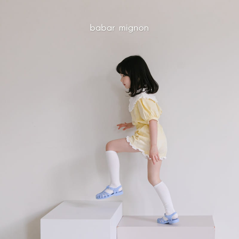 BABAR MIGNON - Korean Children Fashion - #Kfashion4kids - Ppippi Top Bottom Set - 9