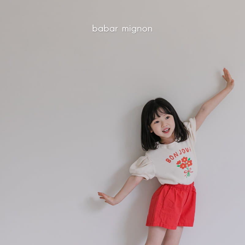 BABAR MIGNON - Korean Children Fashion - #Kfashion4kids - Bonjour Top Bottom Set - 12