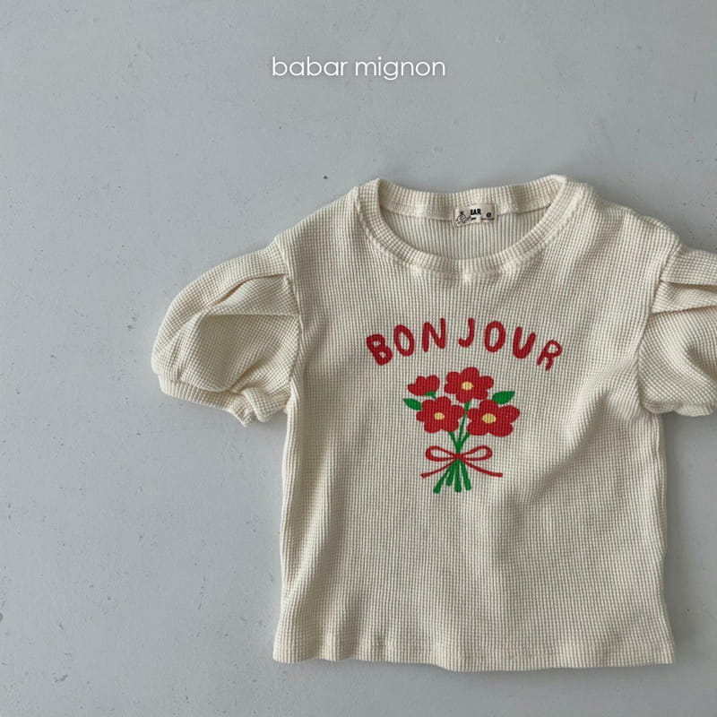 BABAR MIGNON - Korean Children Fashion - #Kfashion4kids - Bonjour Top Bottom Set - 4